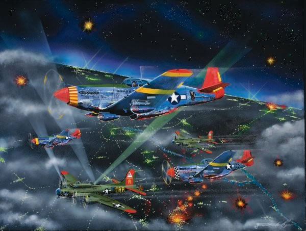 "Night Fighters" Jigsaw Puzzle